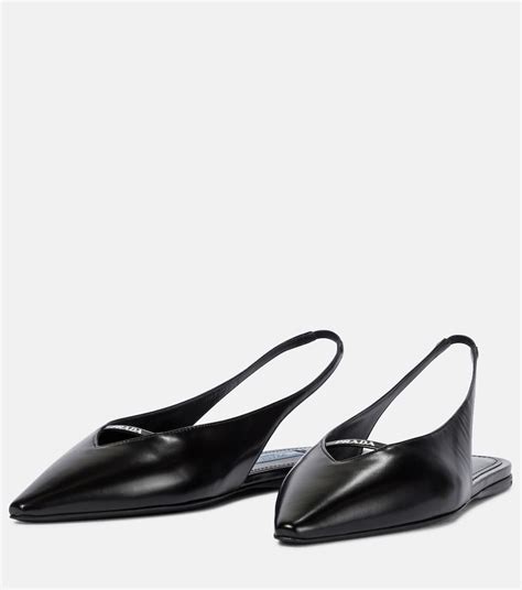 prada flat slingback